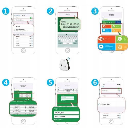 Wzmacniacz sygnału Wi-FI Mocny Repeater Access Point Router 300 Mb/s 2.4GHz na Arena.pl