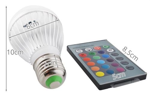 Żarówka LED E27 RGB na Arena.pl