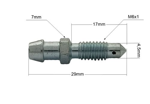 4x ODP-08 Odpowietrznik układu hamulcowego M6x1 na Arena.pl