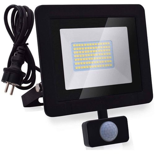 Reflektor Led 50W Czujnik Ruchu 5000Lm Ip65  3000K na Arena.pl