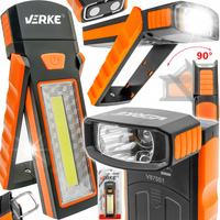 LATARKA LED LAMPA WARSZTATOWA ROBOCZA Z MAGNESEM