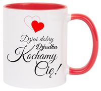 KUBEK Z NADRUKIEM ŚMIESZNY PREZENT DZIEŃ DZIADKA URODZINY IMIENINY DZIADEK