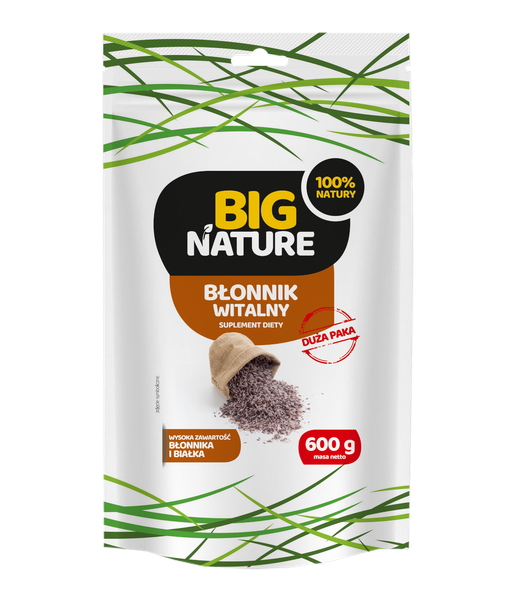 Błonnik Witalny 600g SUPLEMENT DIETY - BIG NATURE zdjęcie 1
