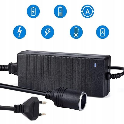 AC TO DC CONVERTER,120W 100V-240V TO 12V/10A CIGARETTE LIGHTER ADAPTER na Arena.pl