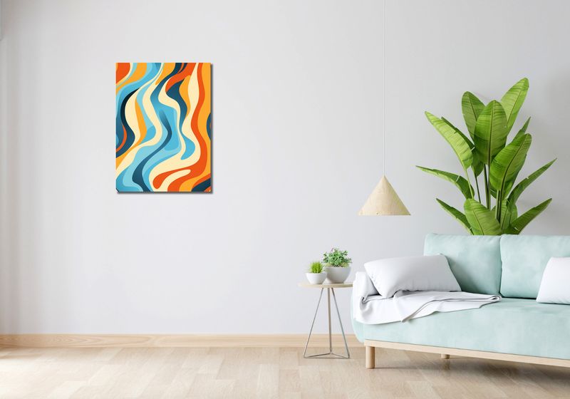 Obraz 50x70cm Tańczące Fale zdjęcie 2