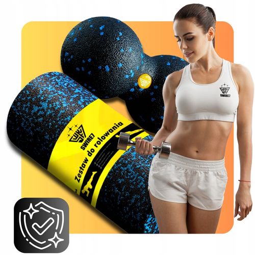 ZESTAW EPP ROLLER WAŁEK DO MASAŻU DUOBALL PIŁKA + DOUBLE DO MASAŻU na Arena.pl