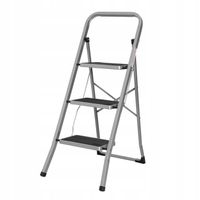 DRABINA DOMOWA GOSPODARCZA 3 STOPNIOWA DO 150 KG