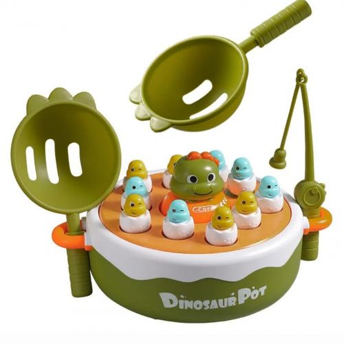 WOOPIE Gra Zręcznościowa Łowienie Dinozaurów 4w1 Katapulta na Arena.pl