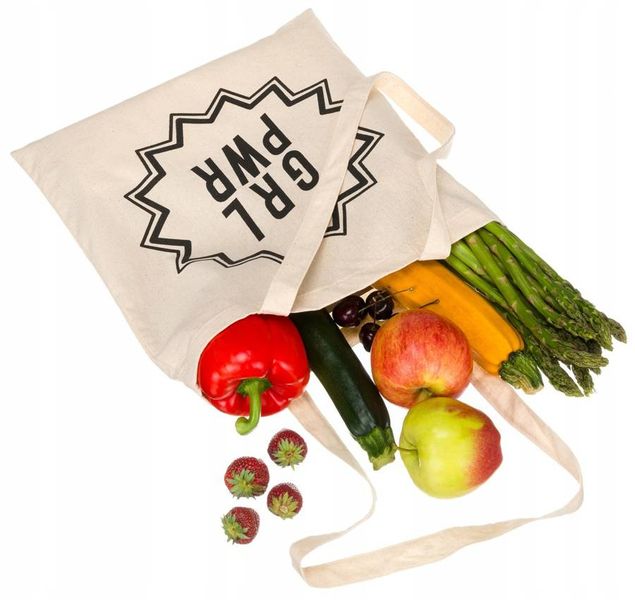 bawełniana torba typu shopper bag zdjęcie 5