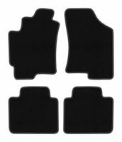 Dywaniki welurowe BASIC czarne Hyundai Elantra III 2000-2006 sedan