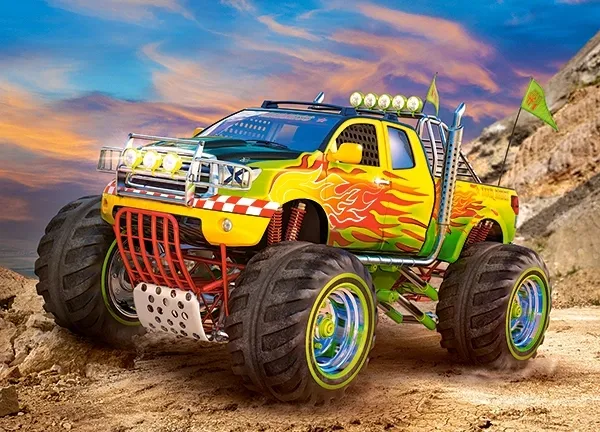 Puzzle 260 Elementów. Monster Truck zdjęcie 2