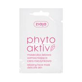 Ziaja Phytoaktiv maseczka żelowa wzmacniająca cera naczynkowa, saszetka, 7ml