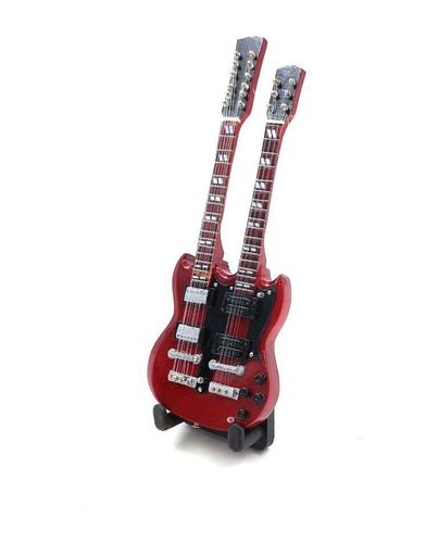 Mini gitara 15cm - BMG-020 w stylu Jimi Page na Arena.pl