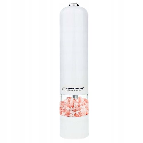 2X MŁYNEK DO PIEPRZU SOLI ELEKTRYCZNY BIAŁY CZARNY na Arena.pl