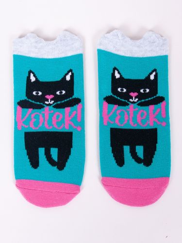 SKARPETY DZIECIĘCE 3D USZY SKC/3D-EARS R.14-30 14-16 wzór - chłopiec na Arena.pl