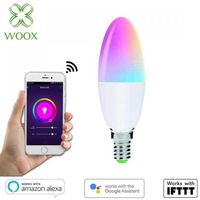 Woox R9075 Smart Żarówka WiFi LED RGB+CCT 5W E14