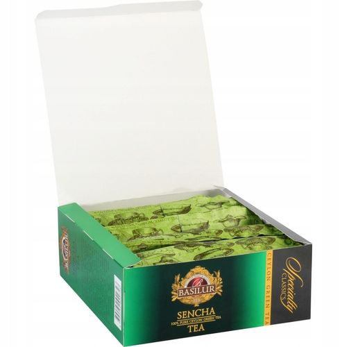 Herbata zielona Basilur Sencha Green - 100 Saszetek na Arena.pl