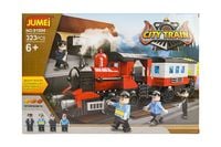 Klocki Jumei City KOLEJKA 323 elementy, 38 x 26 cm