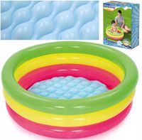 basen z miękkim dnem 3-ringi 70x24cm bestway | 51128