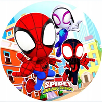 Opłatek na tort Spider Man Człowiek Pająk Postać Bohater Avengers
