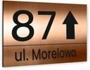 Tabliczka Tablica ADRESOWA ALUMINIOWA KIERUNKOWA
