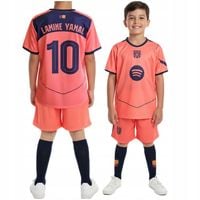 STRÓJ PIŁKARSKI Lamine Yamal BARCELONA KOMPLET z GETRAMI DLA DZIECI