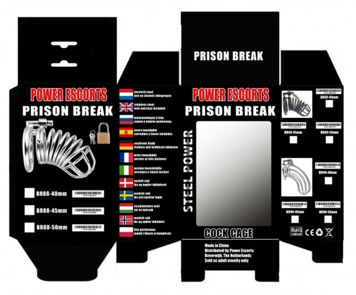 Prison BReak metal small 40 with lock zdjęcie 3