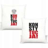 Poduszka z nadrukiem PREZENT KONSTYTUCJA ORZEŁ