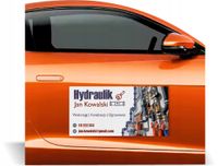 Magnes na samochód reklama magnetyczna 60x30cm HYDRAULIK różne wzory