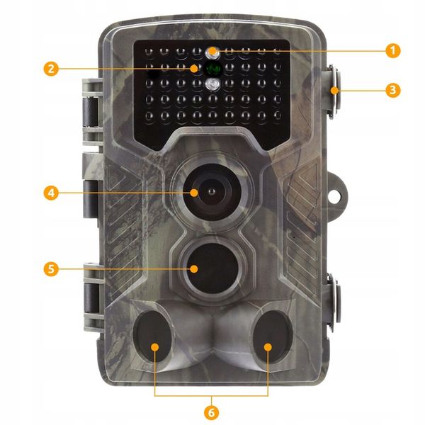 FOTOPUŁAPKA KAMERA LEŚNA DO LASU HC-800A 50MPX zdjęcie 6