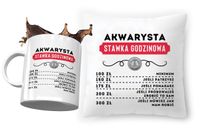 Dla Akwarysty Zestaw Poduszka + Kubek Na Prezent Z Nadrukiem Ze Zdjęciem