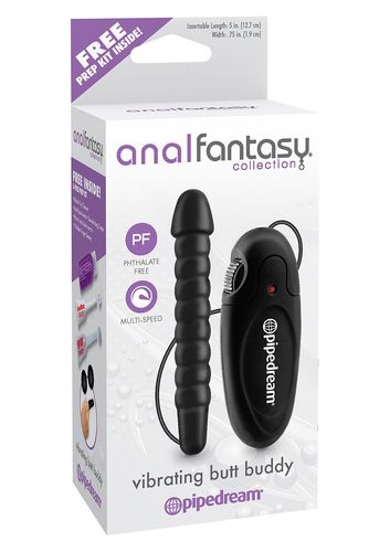 plug/vibr-vibrating butt buddy black na Arena.pl
