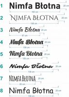 2 X NAZWA ŁODZI Naklejki wodoodporne samoprzylepne skuter łódź łódkę 20 cm