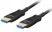 2 x Kabel 20m HDMI Lanberg v2.1 Premium optical 8K UHD