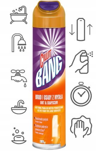 cillit bang aktywna piana osady z mydła i prysznice 600ml na Arena.pl