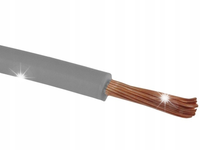 Przewód linka 4mm2 Szara LGY 4mm2 Elektrokabel 100m
