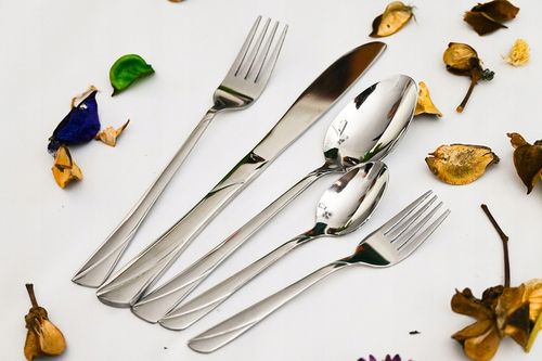 KOMPLET SZTUĆCÓW WALIZKA ZESTAW SZTUĆCE STAL NIERDZEWNA 72EL DLA 12 OSÓB na Arena.pl