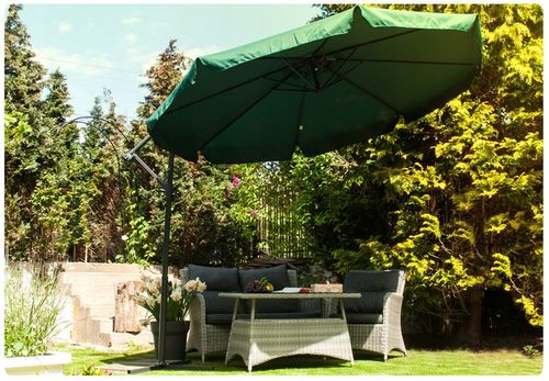 Parasol Ogrodowy Duży Składany 8 segmentów Ø 350cm na Arena.pl