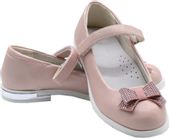 Baleriny dziewczęce American Club XD48/22 - różowe 33