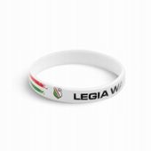 Legia Warszawa opaska silikonowa na rękę BARWY
