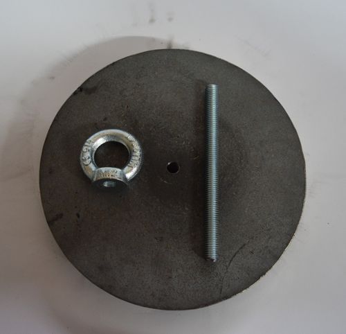 DEFLEKTOR ŻELIWNY FI 230 MM + OCZKO NA PRĘCIE - 50-75 KW / 8,1 KG na Arena.pl