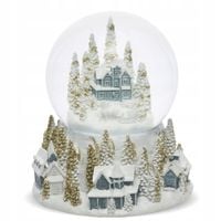 Świąteczna Pozytywka zimowa Szklana Kula Święta Boże Narodzenie dekoracja