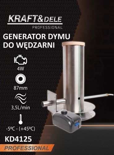 GENERATOR DYMU DO WĘDZARNI KD4125 na Arena.pl