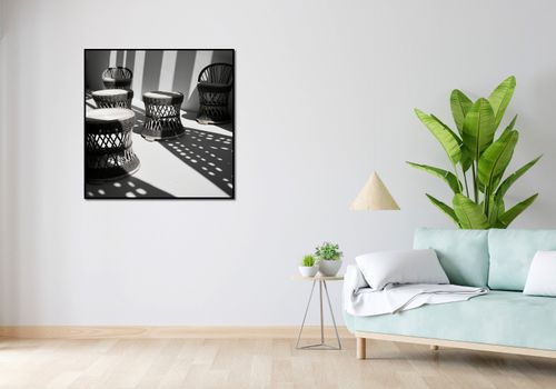 Plakat 90x90cm Gra Świateł na Arena.pl