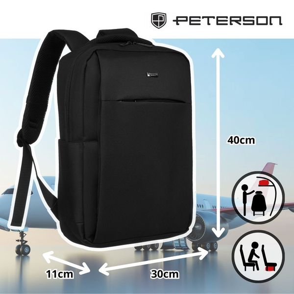 plecak ptn-63104-6364 black zdjęcie 3