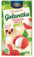 KRUGER GALARETKA DESSERIA LICZI 75G PRZEZROCZYSTA