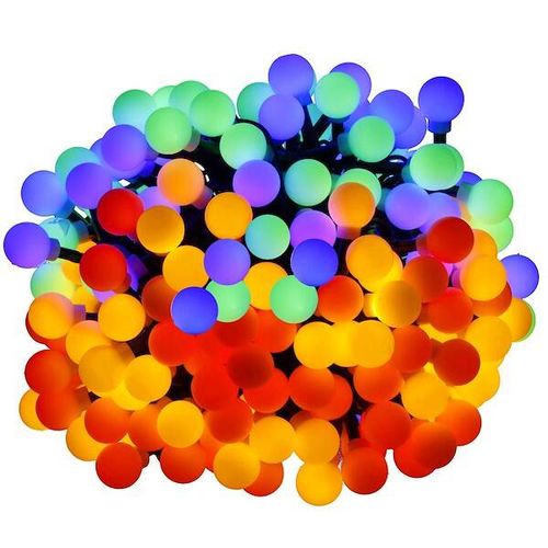 Lampki choinkowe 200 Led kuleczki multikolor z programatorem na Arena.pl