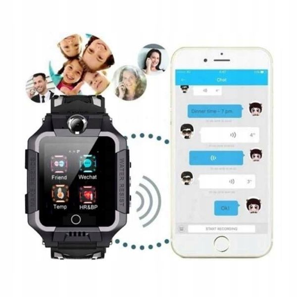 SMARTWATCH dla dziecka SIM PL LOKALIZATOR LBS zdjęcie 7
