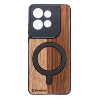 Drewniane Etui Bewood do Motorola Edge 50 Neo MANGO z MagSafe