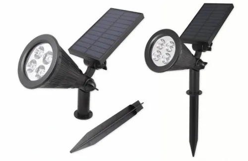 REFLEKTOR ogrodowy WBIJANY szpikulec LED SOLARNY na Arena.pl